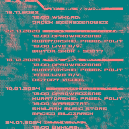 Distort Visual Audycje w Muzeum Sztuki 2023/2024