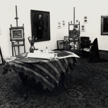 Dokumentacja wystawy „W tej pracowni zamknąłem me życie. Pracownie malarzy polskich XIX i początku XX wieku”, fot. archiwum Muzeum Sztuki w Łodzi