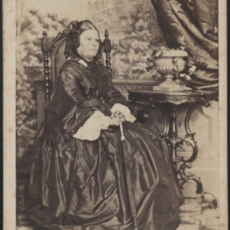 Walery Rzewuski "Portrait of a Woman", 60' XIX century, Collection of Muzeum Sztuki in Łódź