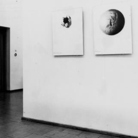 Widok wystawy „Gerard Titus-Carmel (Francja). Rysunek – grafika”, fot. archiwum Muzeum Sztuki w Łodzi