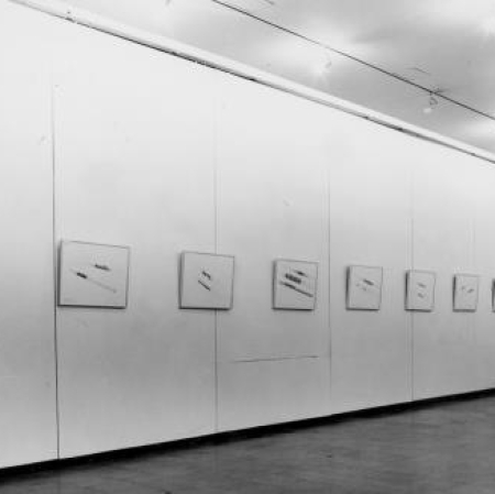 Widok wystawy „Gerard Titus-Carmel (Francja). Rysunek – grafika”, fot. archiwum Muzeum Sztuki w Łodzi