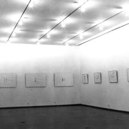 Widok wystawy „Gerard Titus-Carmel (Francja). Rysunek – grafika”, fot. archiwum Muzeum Sztuki w Łodzi