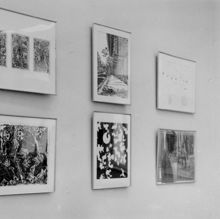 Widok wystawy „Współczesna grafika japońska”, fot. archiwum Muzeum Sztuki w Łodzi