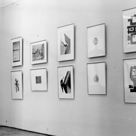 Widok wystawy „Współczesna grafika japońska”, fot. archiwum Muzeum Sztuki w Łodzi