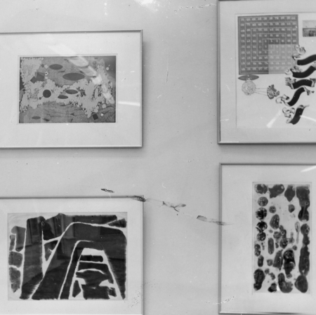 Widok wystawy „Współczesna grafika japońska”, fot. archiwum Muzeum Sztuki w Łodzi