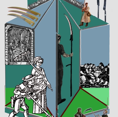 Tamás Kaszás, plakat z cyklu „Neo-Agro”, 2009-2010