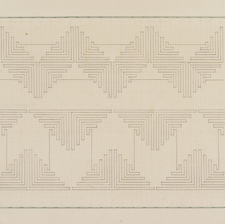 Wacław Szpakowski, the Rhythmic Lines Portfolio, 1953–1954, pencil on paper, Muzeum Sztuki in Lodz