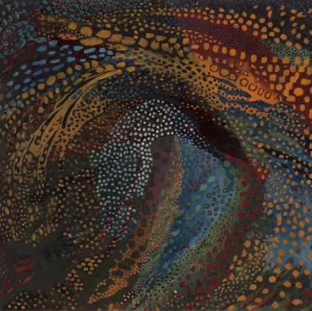 Michaił Matiuszyn / Mikhail Matiushin, Konstrukcja malarsko-muzyczna, 1918