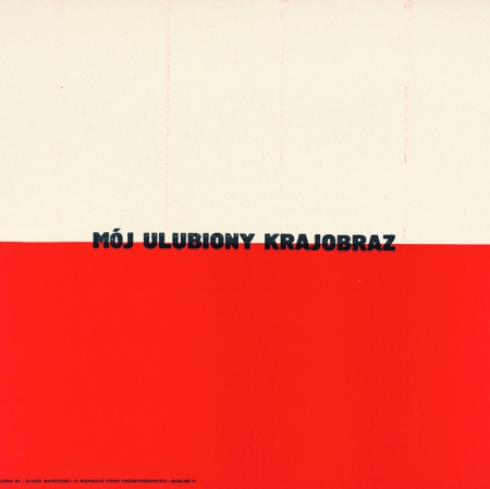 Leszek Przyjemski, My Favourite Landscape, 1971, courtesy of the artist