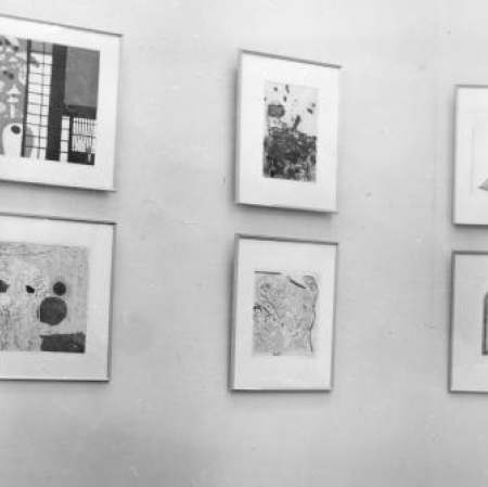 Widok wystawy „Współczesna grafika japońska”, fot. archiwum Muzeum Sztuki w Łodzi