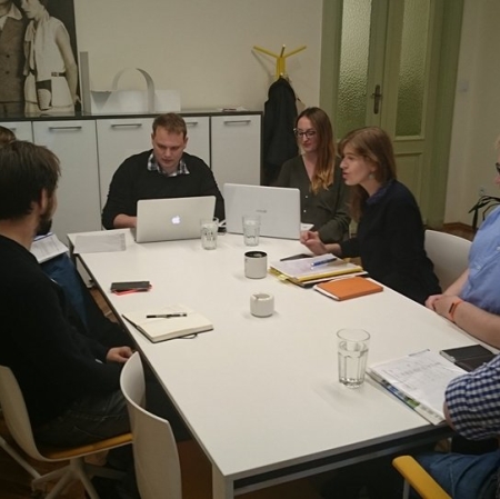 Spotkanie zespołu projektowego, - czerwiec 2017 - fot. A. Jurek