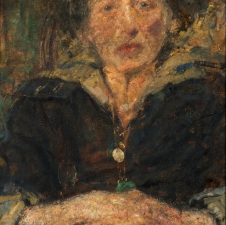 Olga Boznańska (1865-1940), Portrait of Frida Eissler, Pianist, ca. 1928