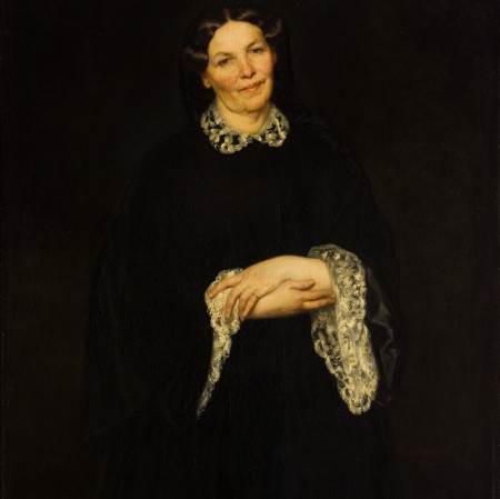 Henryk Rodakowski (1823-1894), Portret matki artysty, 1853