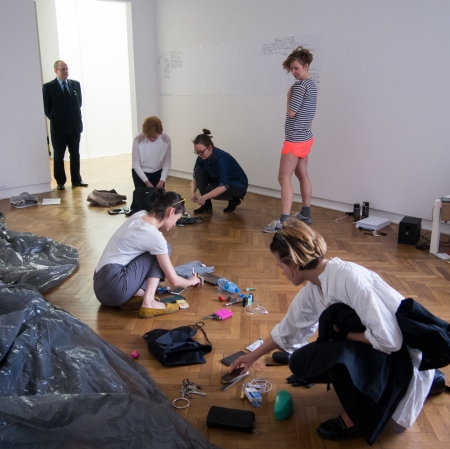 Wystawa choreograficzna Układy odniesienia. Choreografia w muzeum