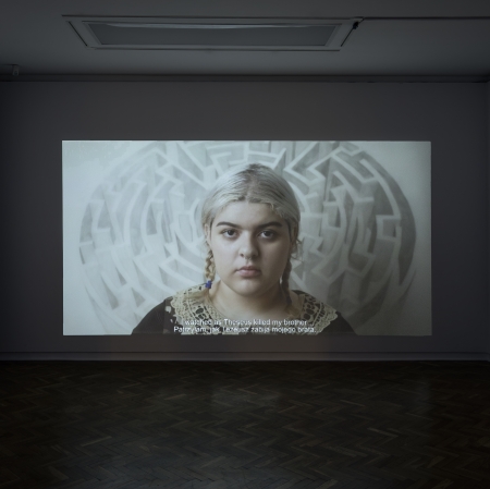 film frame, character portrait