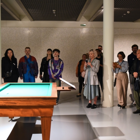 oprowadzanie kuratorskie Paweł Polit Stanisław Dróżdź 3