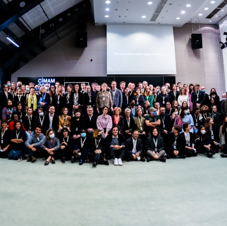 Uczestniczki i uczestnicy Międzynarodowej Konferencji CIMAM w Łodzi, w dniach 5-7 listopada 2021, fot. HaWa