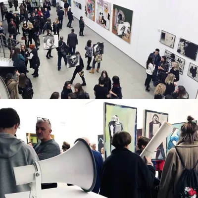 The winners exhibition at the Strzemiński Academy of Art in Lodz
